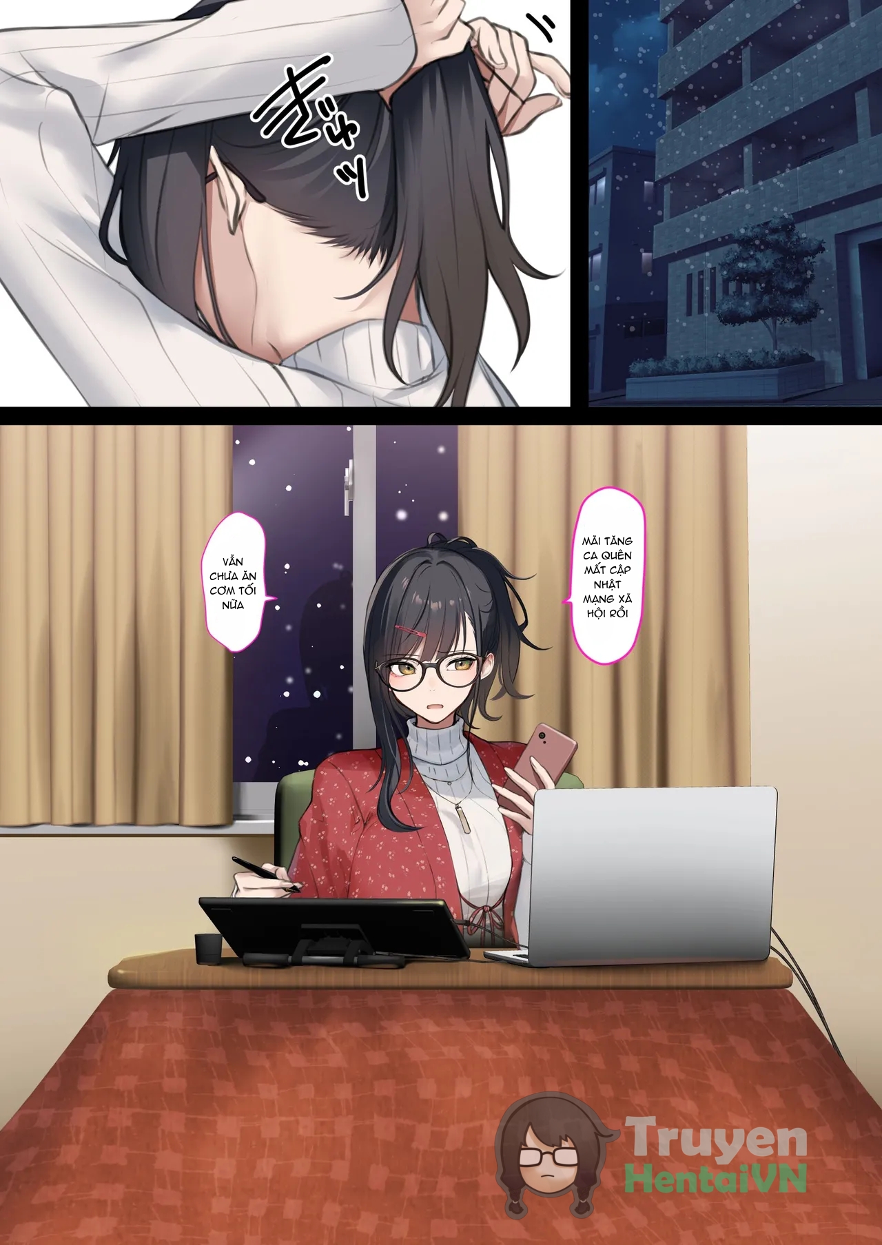 Đọc truyện hentai Kaisha no Tier 1 Mojo to Otaku Sex - Oneshot