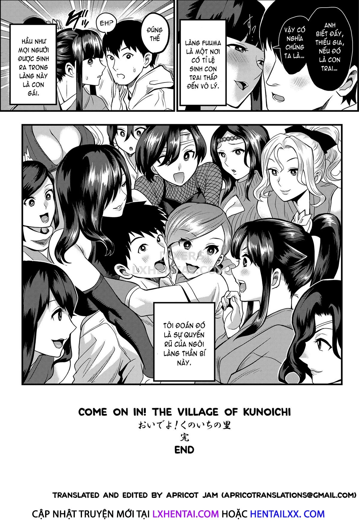 Đọc truyện hentai Oideyo! Kunoichi no Sato - Chap 4
