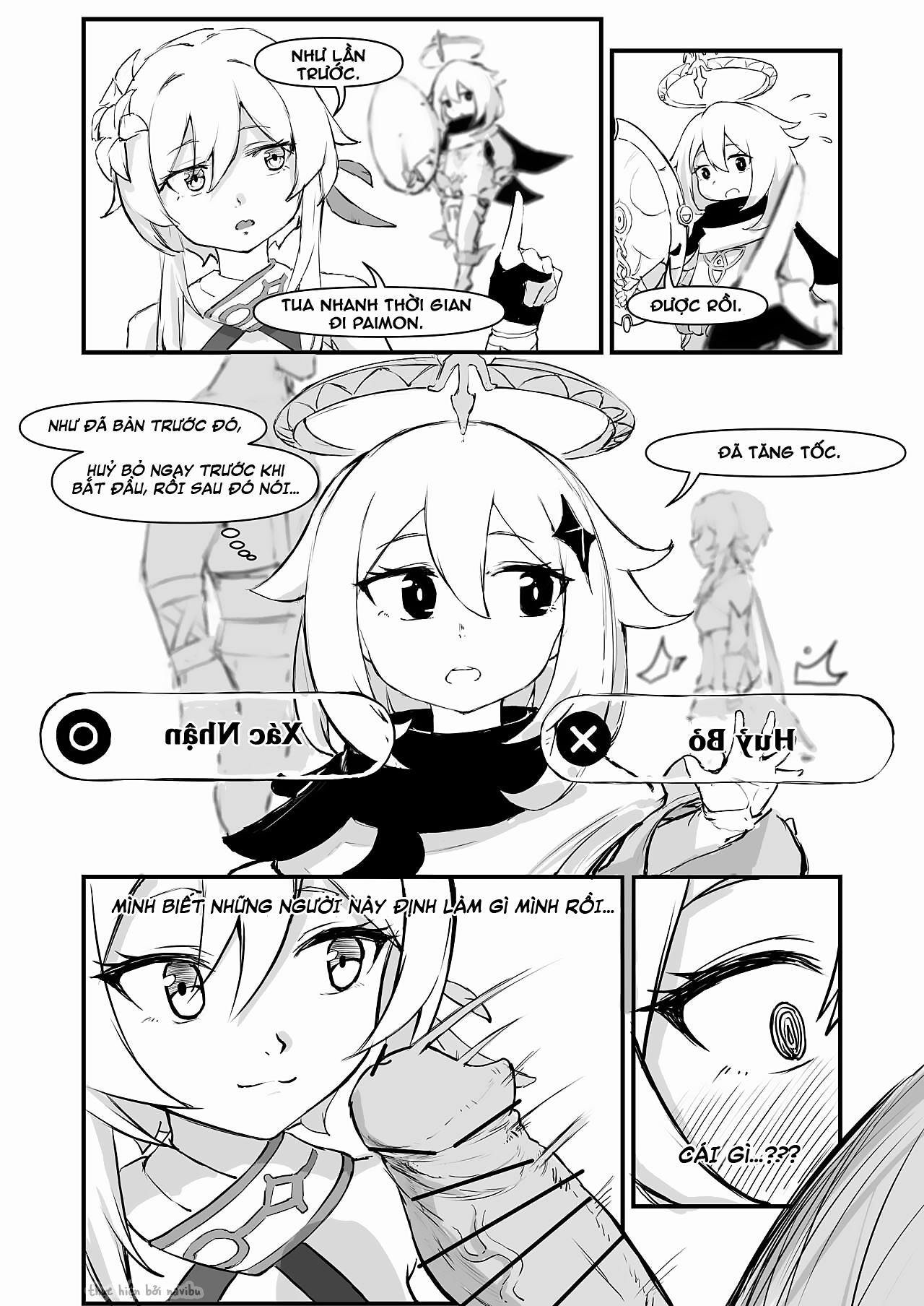 Đọc truyện hentai Paimon, tua nhanh thời gian lên! - 1 bắn... à nhầm, 1 roll