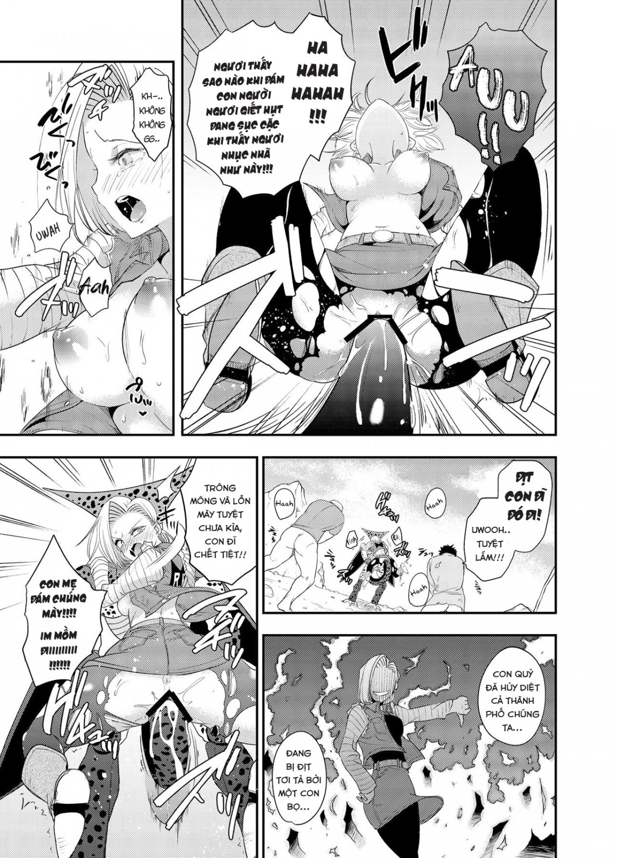 Đọc truyện hentai Cell no Esa ~Mirai Hen~  Cell's Feed Future Arc (Dragon Ball Z) - Oneshot