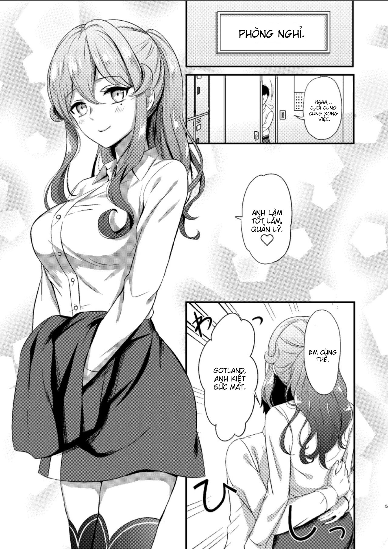Đọc truyện hentai Shigoto Owari no Got-chan Kantai Collection -KanColle-) - Oneshot