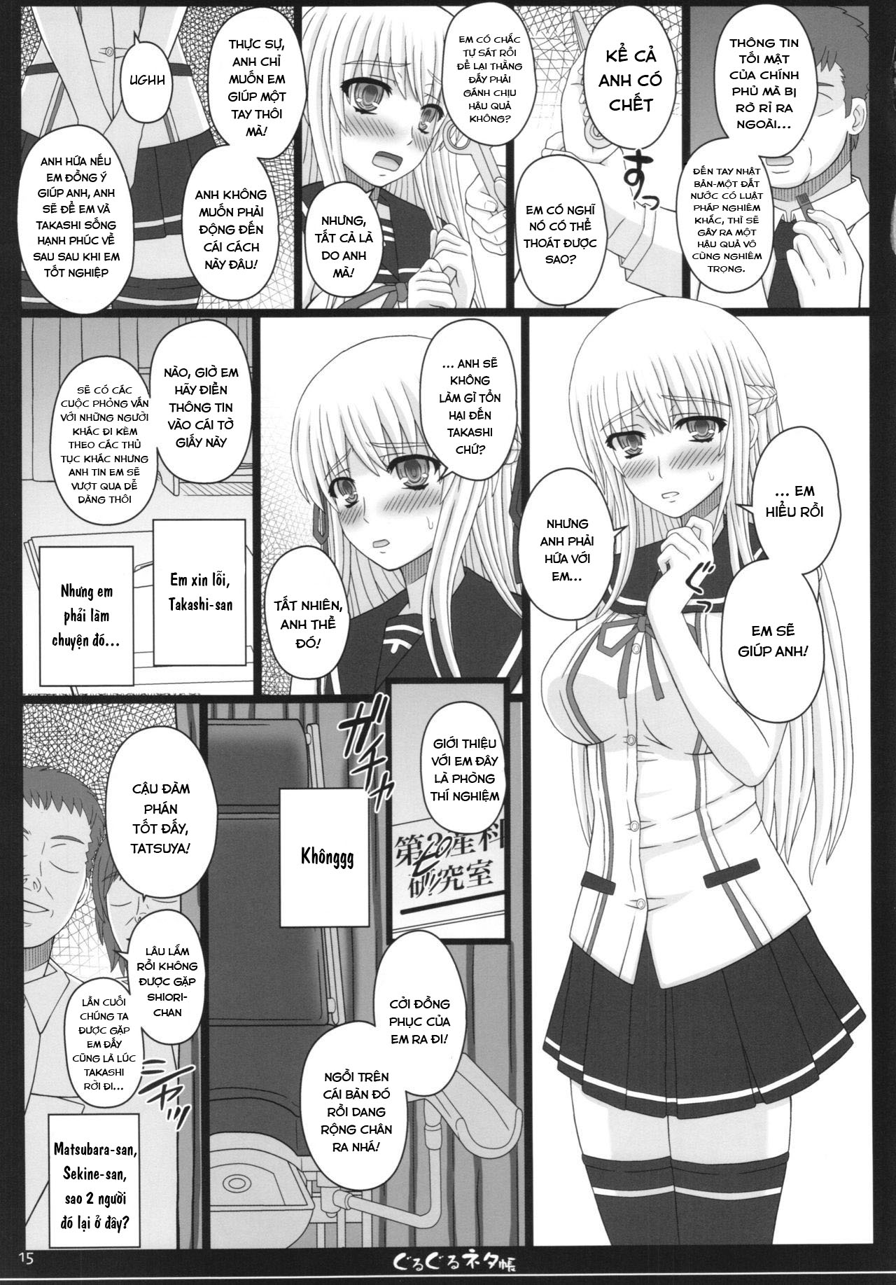 Đọc truyện hentai Shiawase no Katachi no Guruguru Netachou 83R + Paper - Oneshot.