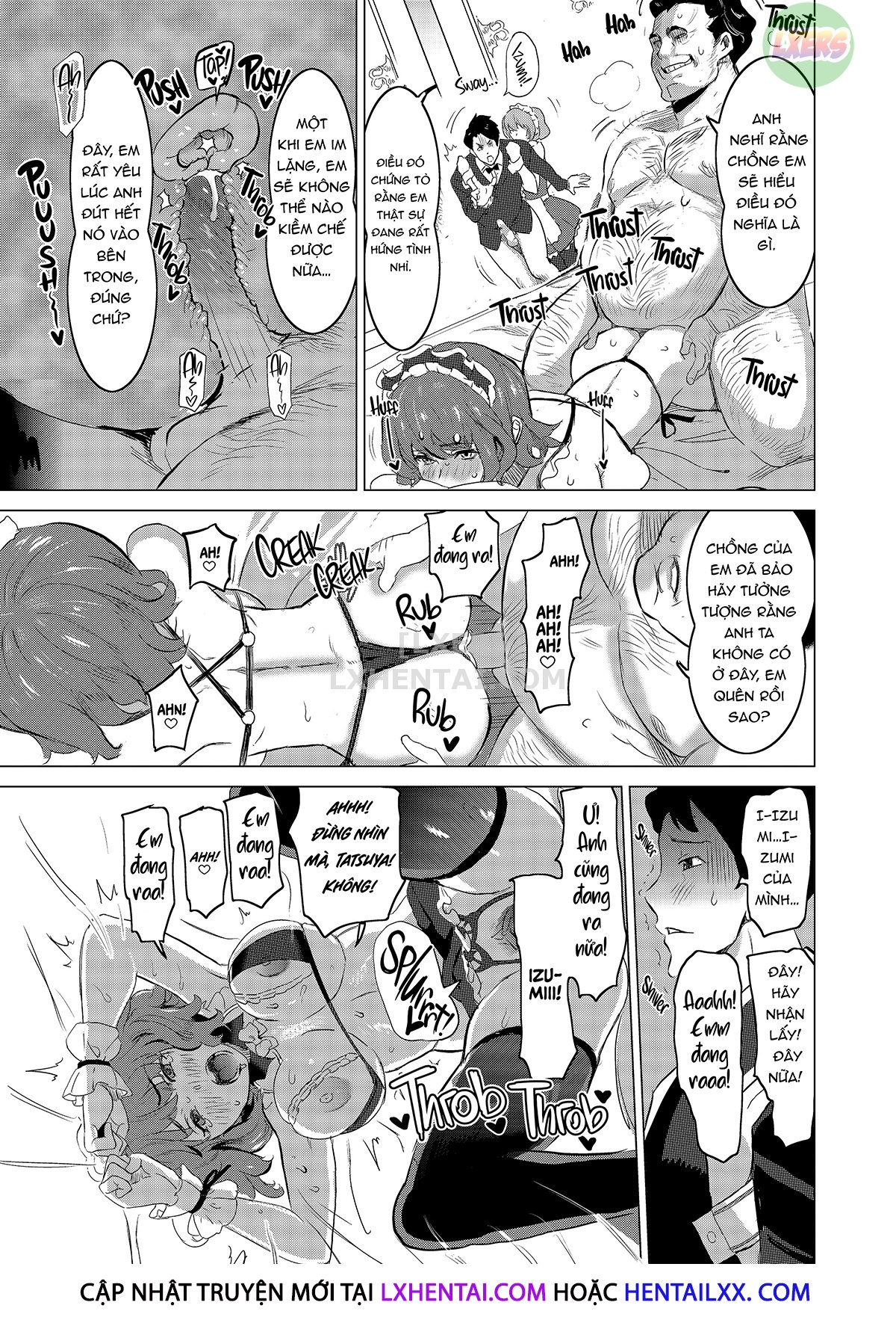 Đọc truyện hentai Tôi bắt vợ làm việc tại nhà thổ - Chap 2 - Creepy Customer Fukumoto