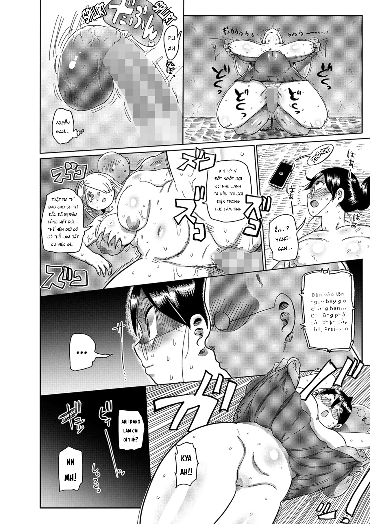 Đọc truyện hentai Quý cô Arai: Cùng đem lại sức sống cho khu phố nào! - Oneshot