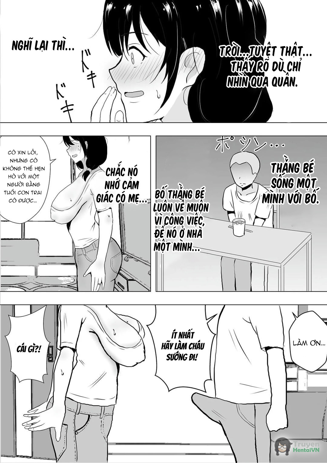 Đọc truyện hentai TomoKano Kaa-chan~ Daisuki na Ore no Hahaoya wa Aho na Shinyuu no Kanojo~ - Chap 1