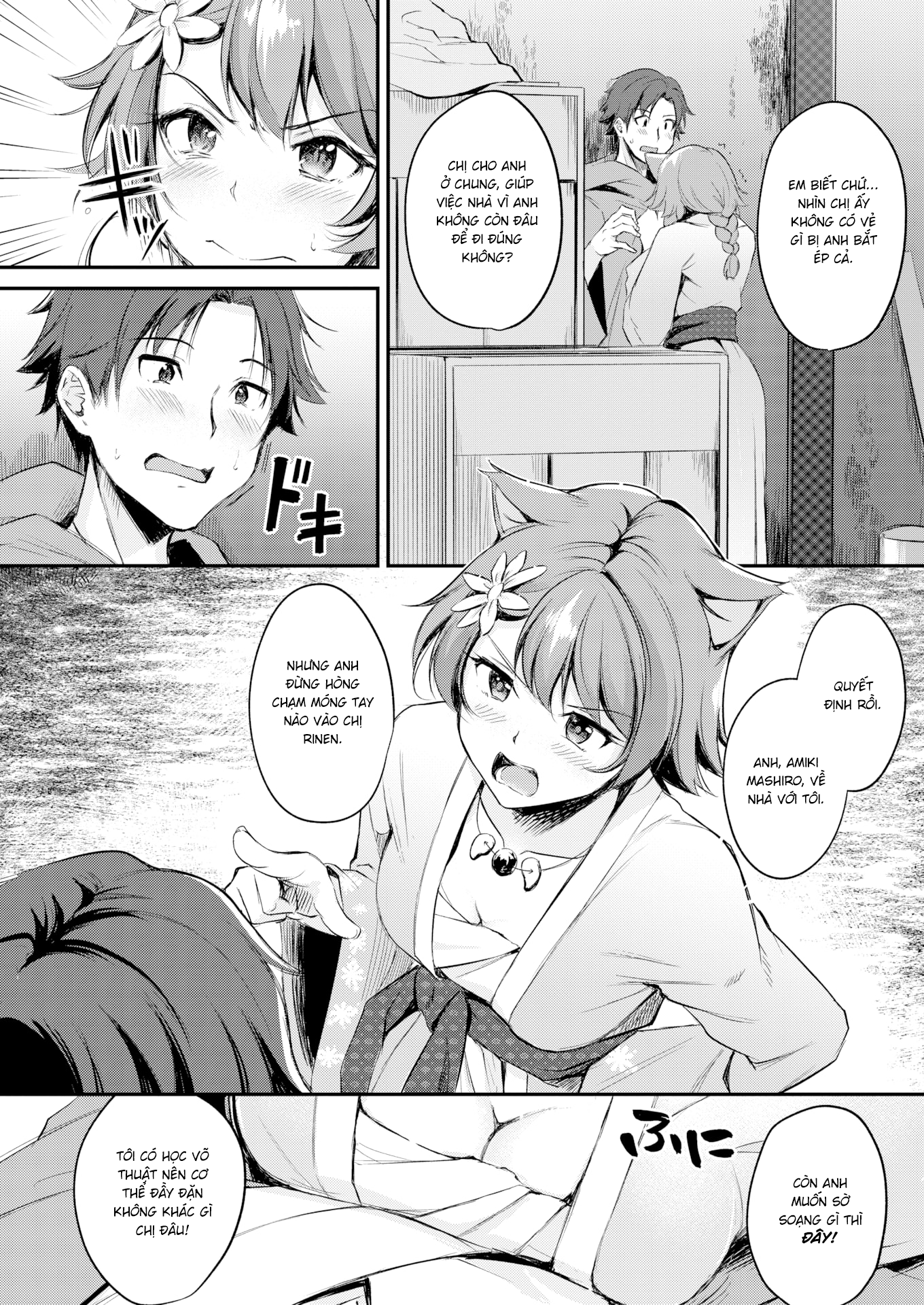 Đọc truyện hentai Nữ Tiên Tri Tai Thú - Chap 2