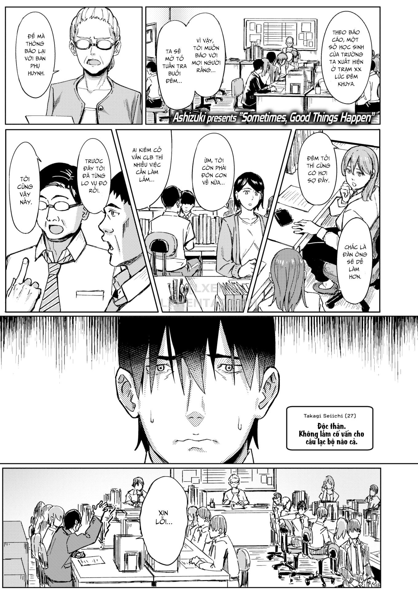 Đọc truyện hentai Sometimes Good Things Happen - Oneshot