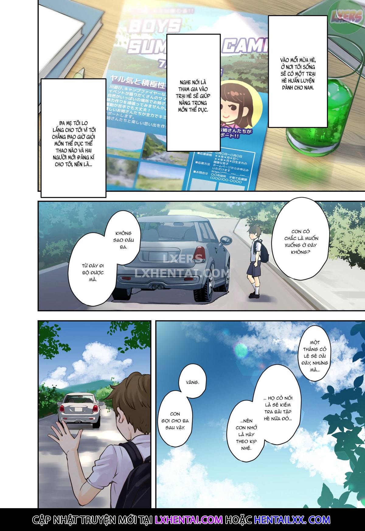 Đọc truyện hentai Câu chuyện về cuộc huẩn luyện thể chất với các chị gái của tôi - Oneshot - Không che