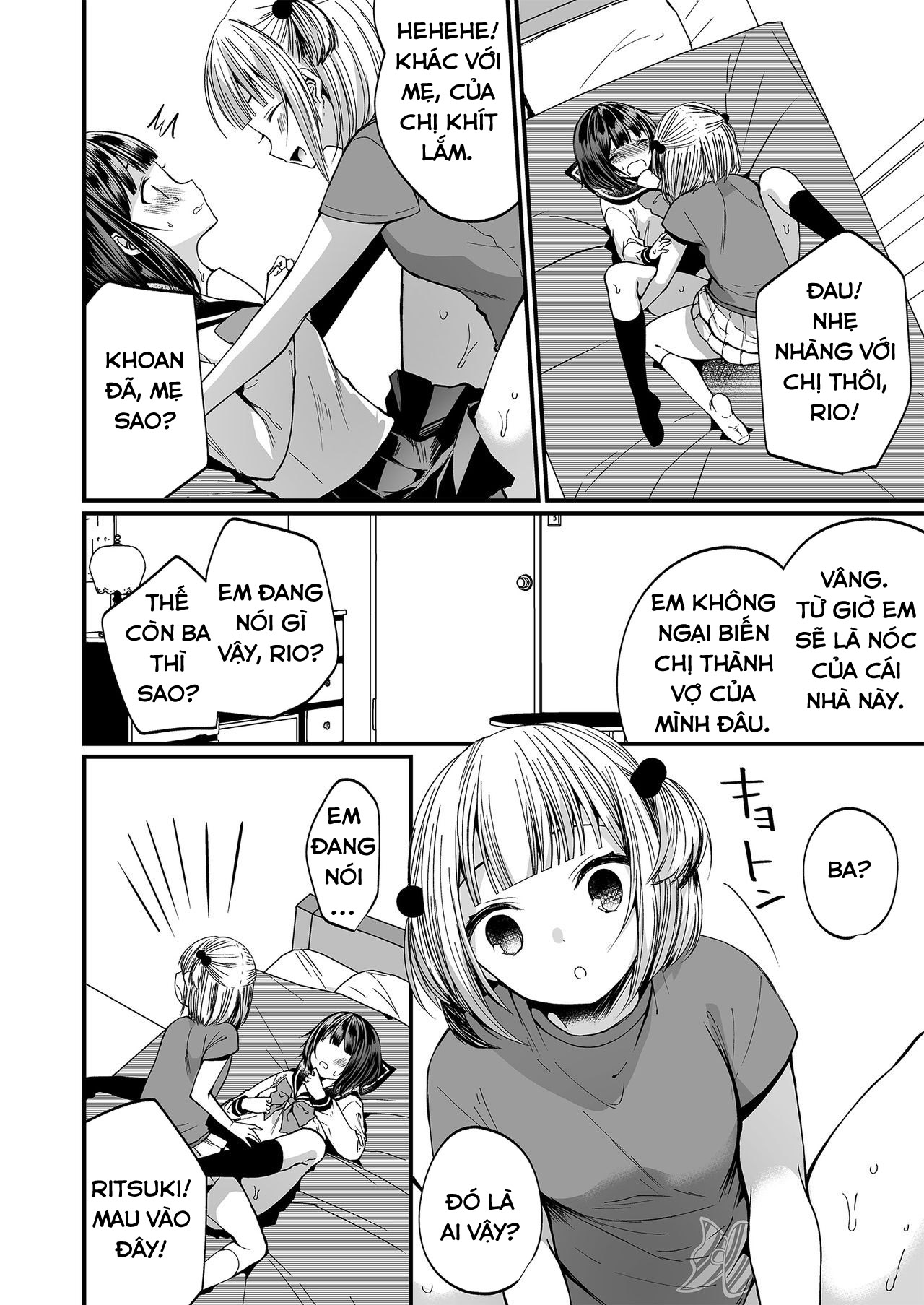 Đọc truyện hentai Hatsujou Futanari Musume to Mesu Ochi Papa - Oneshot