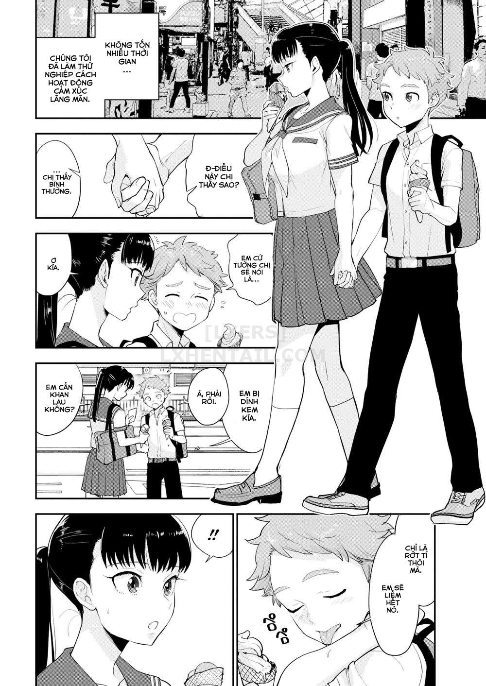 Đọc truyện hentai Shiota-senpai Always Gives the Cold Shoulder - Oneshot