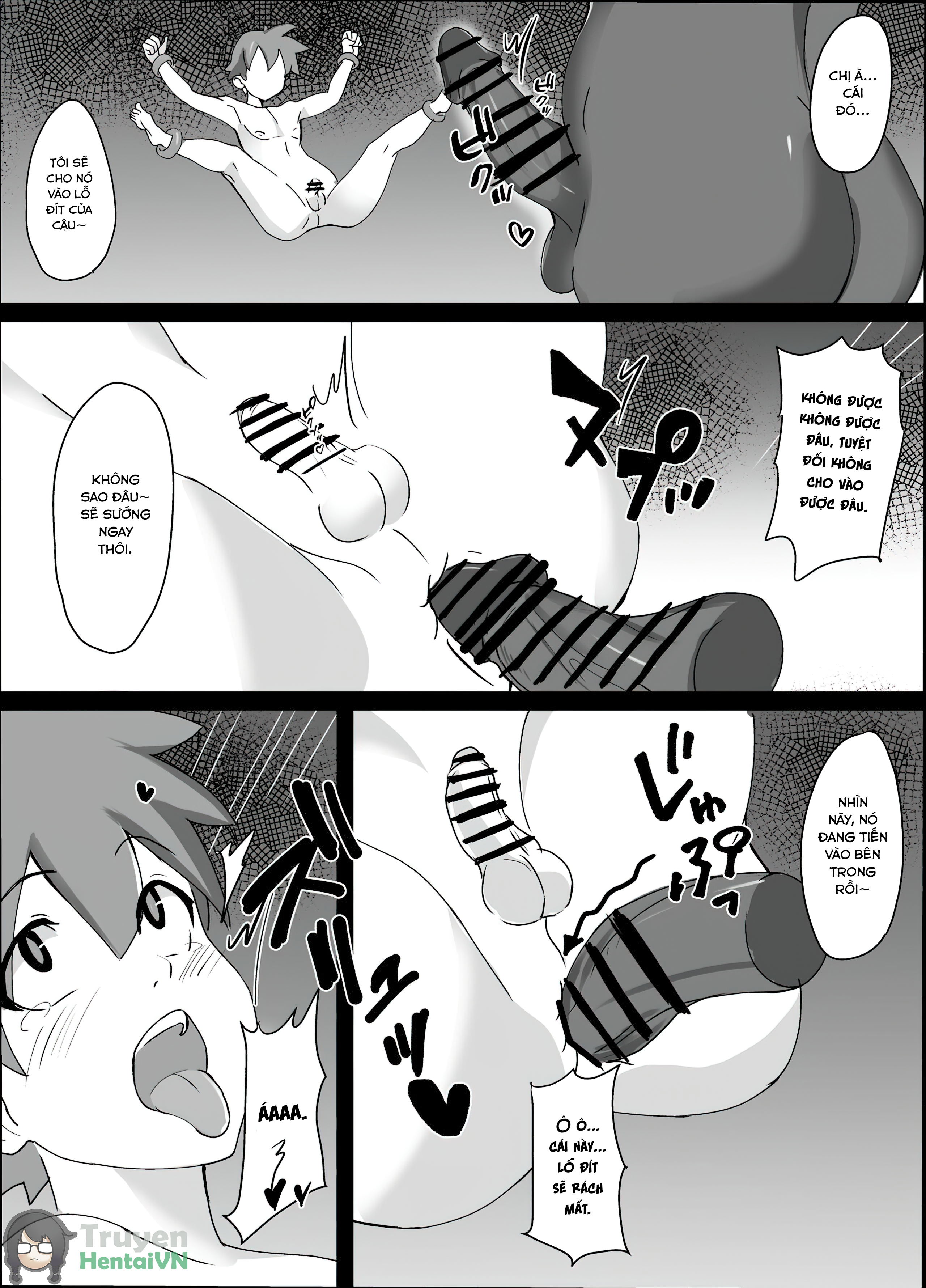 Đọc truyện hentai Kuro Majutsushi no Onee-san ni Kiniirarete Shiborareru Hanashi - oneshot