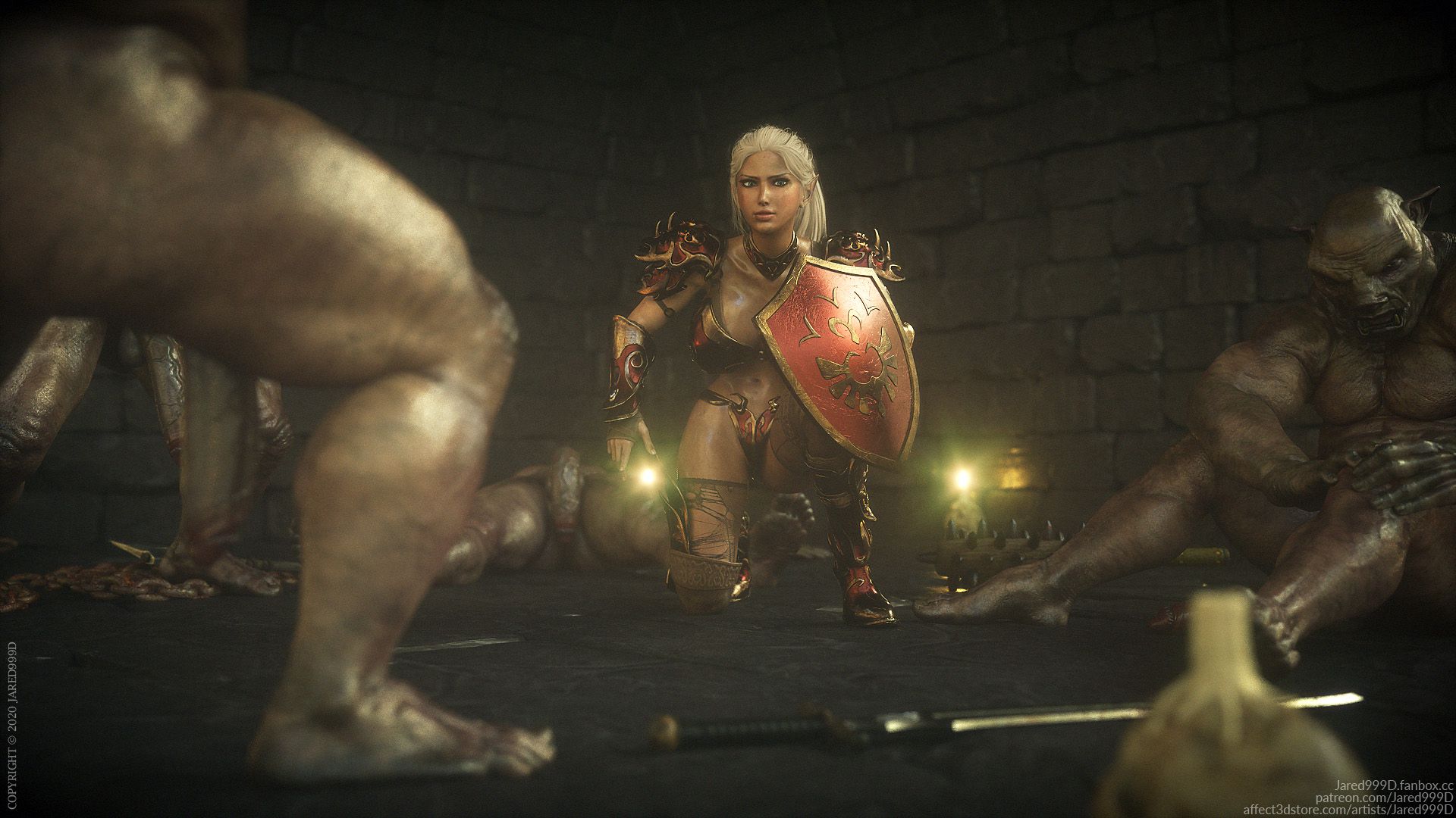 Đọc truyện hentai Elf Slave - Chapter 7: Double Trouble