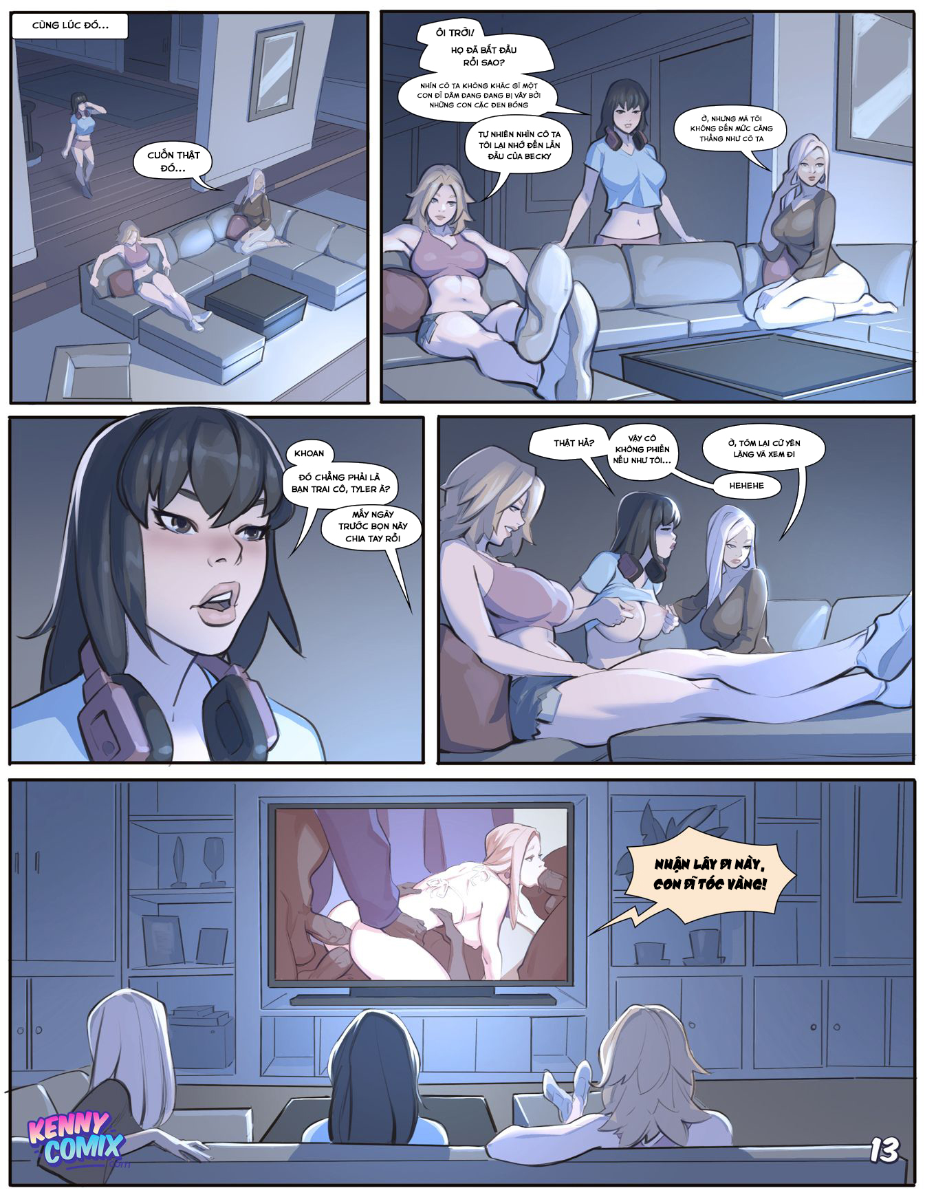 Đọc truyện hentai Naughty Sorority: The New Pledge - Chap 1