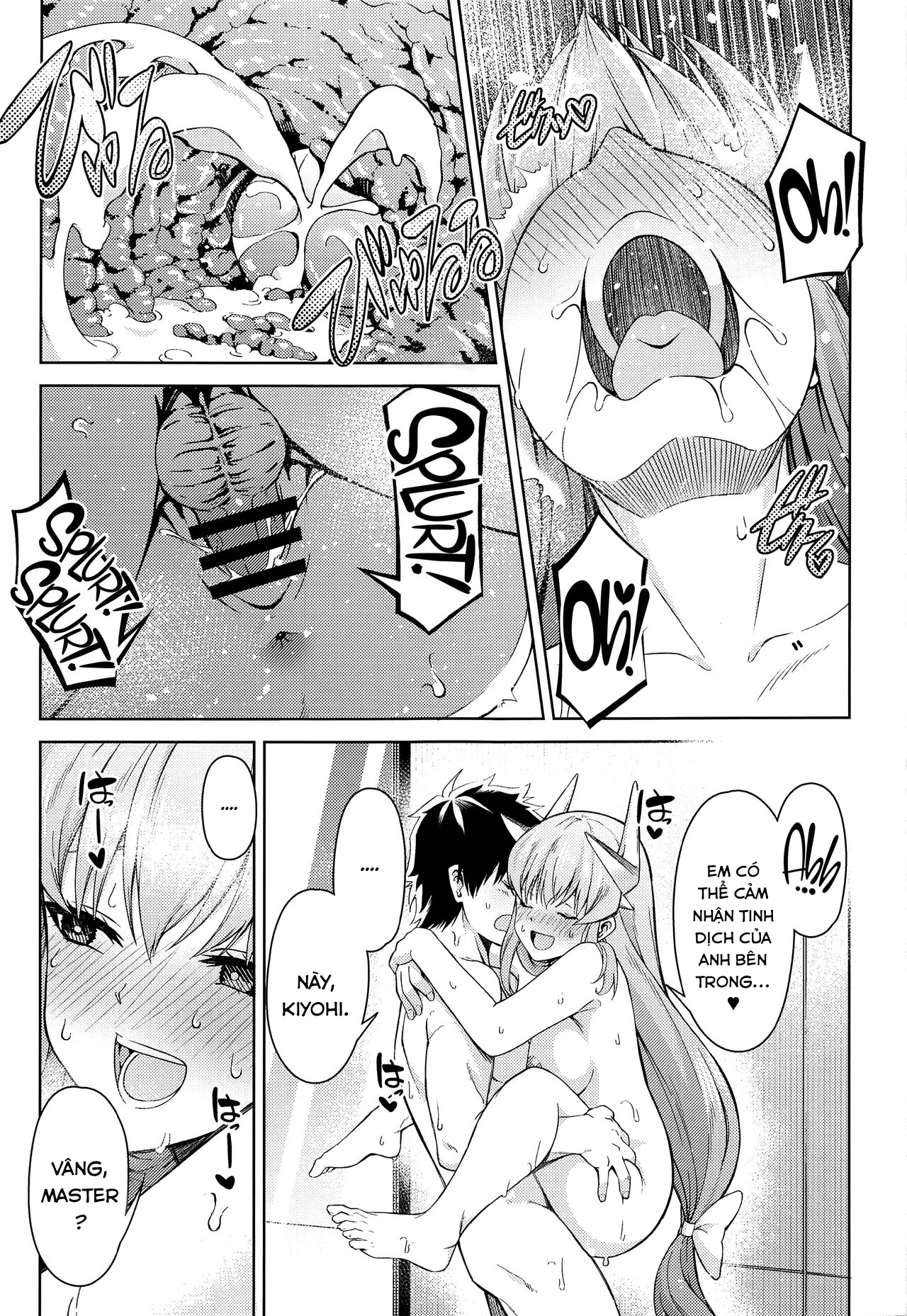 Đọc truyện hentai Ah, Master, thành thật nào ♡ - Oneshot