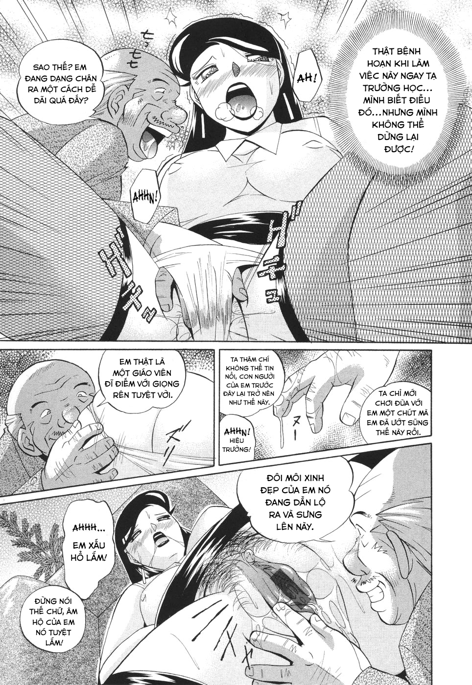 Đọc truyện hentai Sennou Gakuen - Chap 3