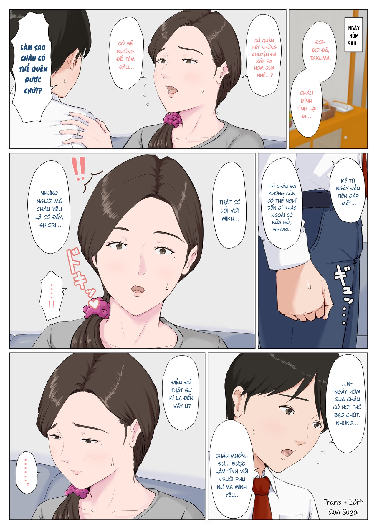 Đọc truyện hentai Người phụ nữ giống mẹ tôi - Chap 1.2