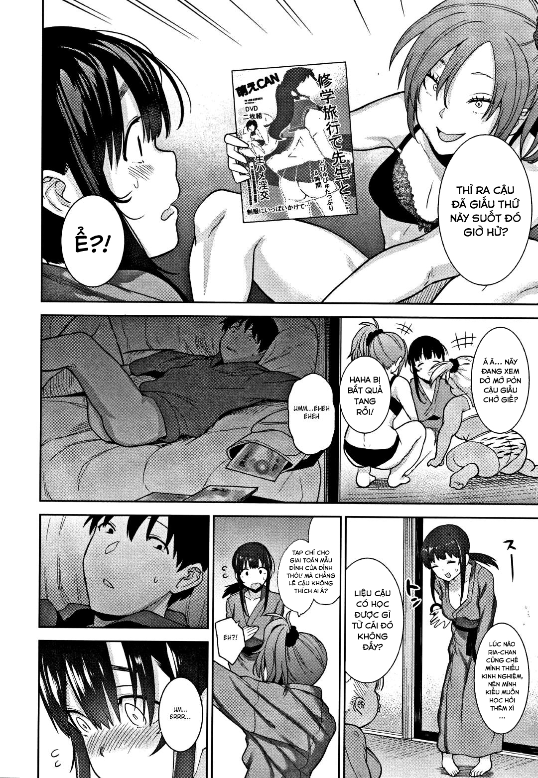 Đọc truyện hentai Tôi bắt được 1 cô gái dễ thương nhìn trộm cuốn sách tôi vứt đi - Chap 07: Kết thúc chuyến dã ngoại