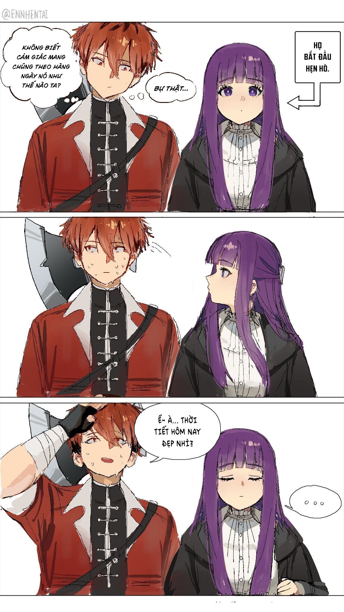 Đọc truyện hentai Fern x Stark - 1 Bắn