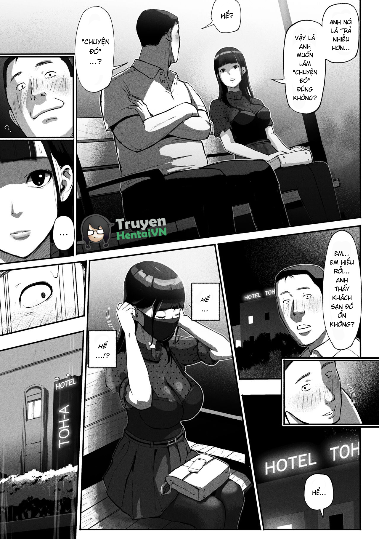 Đọc truyện hentai SinMama Papakatsu ~Shokuba no Joshi to Appli de Deattara~ - Oneshot