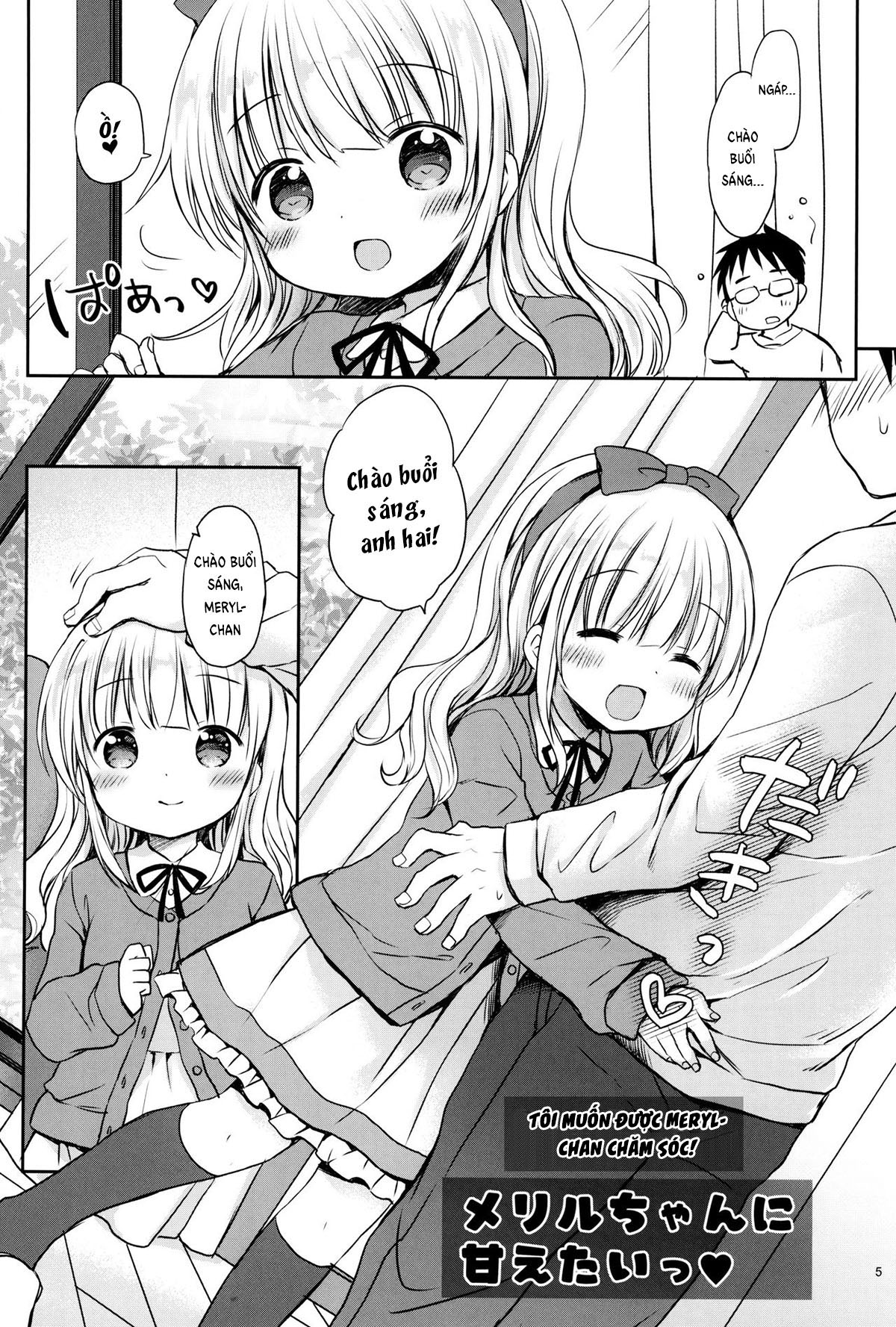 Đọc truyện hentai Tôi muốn được Meryl-chan chăm sóc! - Oneshot