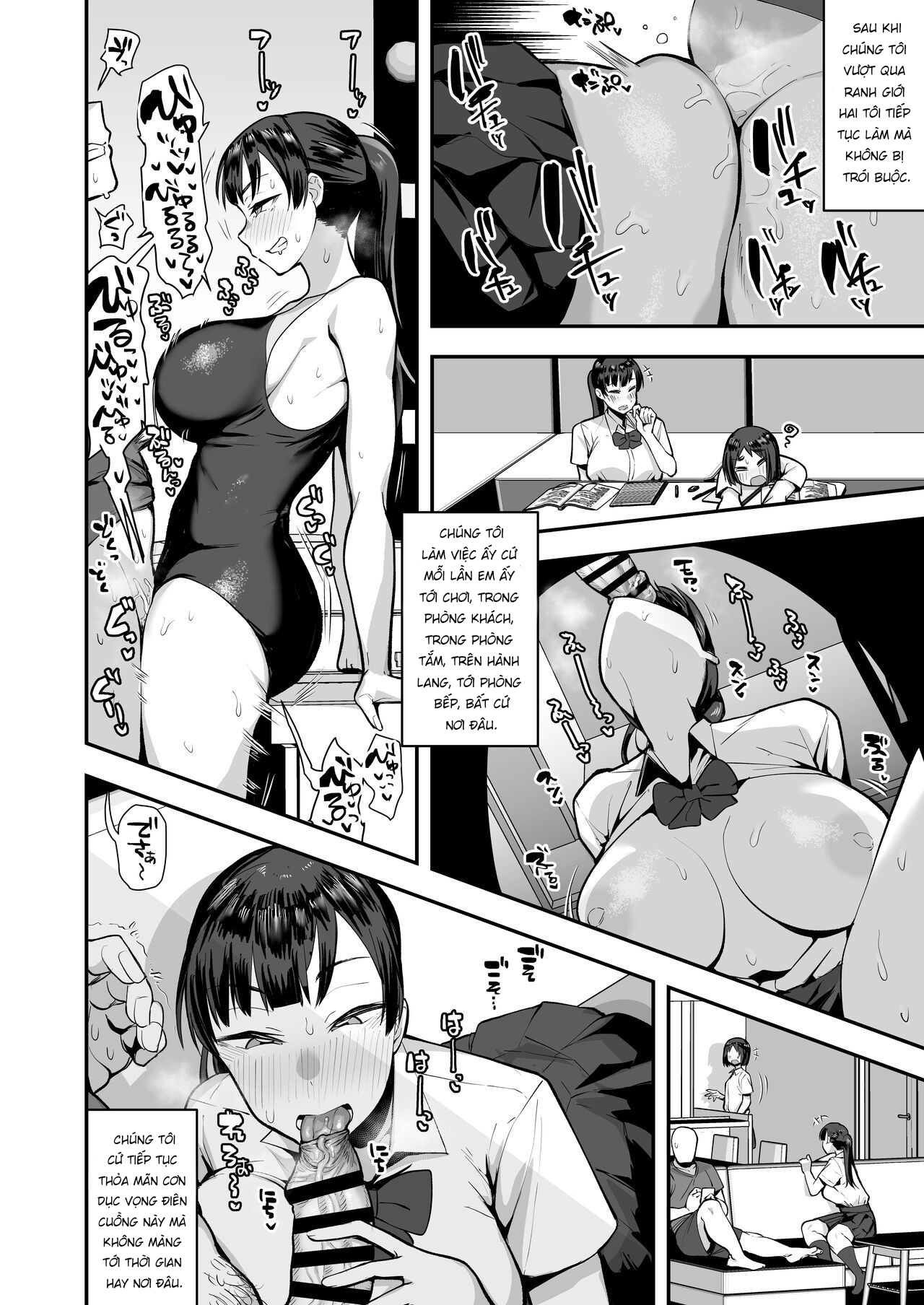 Đọc truyện hentai Imouto no Tomodachi ga Dosukebe Taishuu Fechi Sugite, Inkya no Ore to Kikenbi Nakadashi Hamemakuri - Chap 1.2
