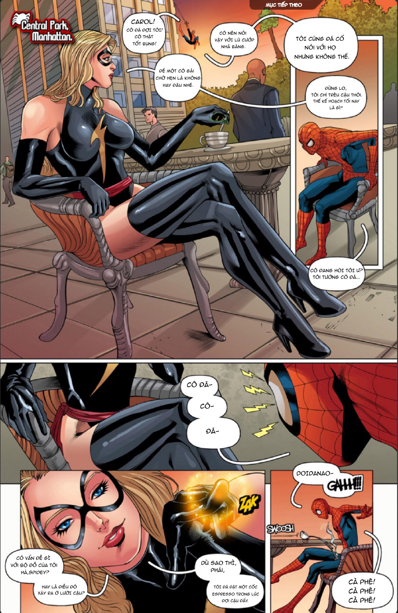 Đọc truyện hentai The Amazing Spider-Man And Ms.Marvel - Oneshot