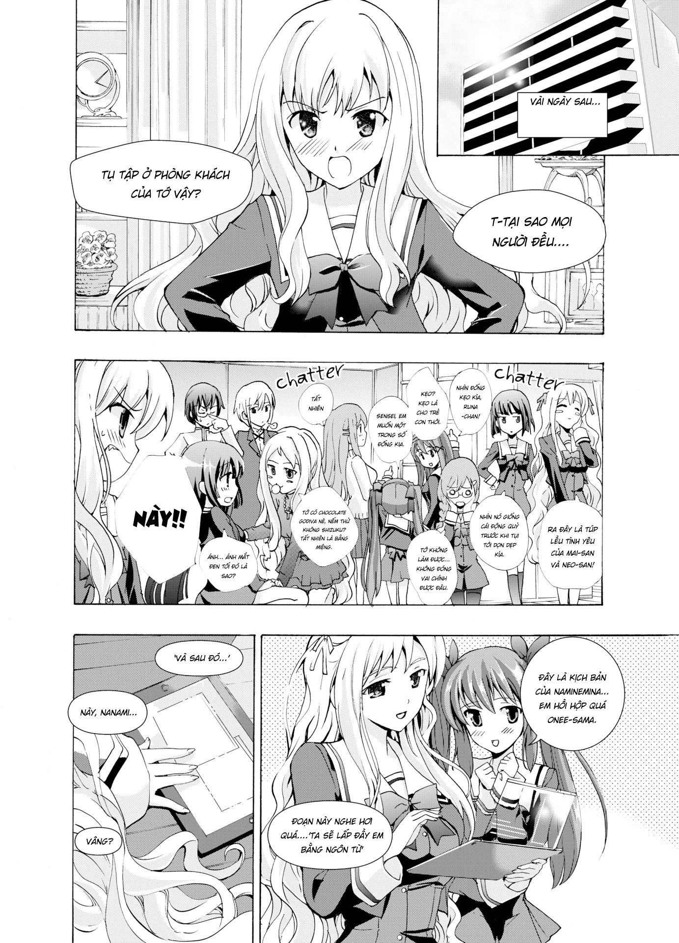 Đọc truyện hentai Tuyển Tập Yuri Một Nắng - Hộp Nhạc Ký Ức - Chap 1: Overture to Flowering