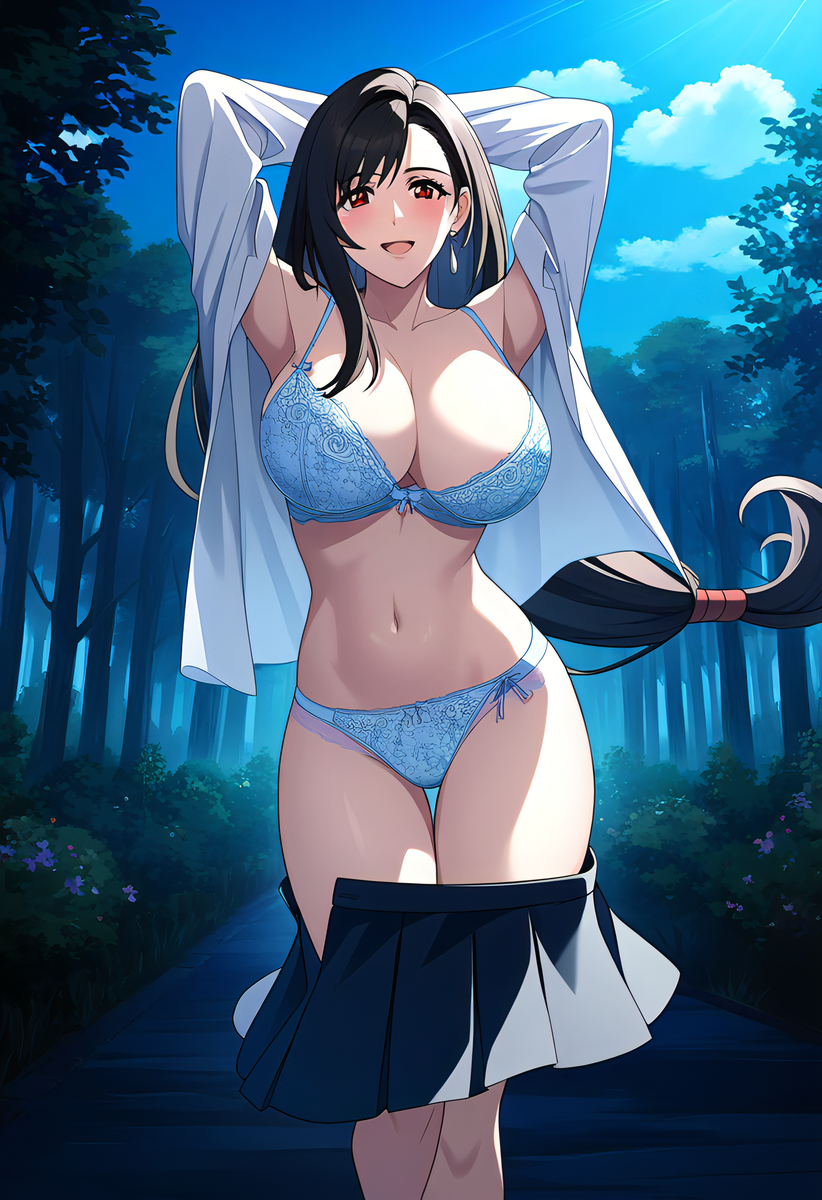 Đọc truyện hentai Tuyển tập Albums Art hentai - Chap 309 - Tifa Showing Off