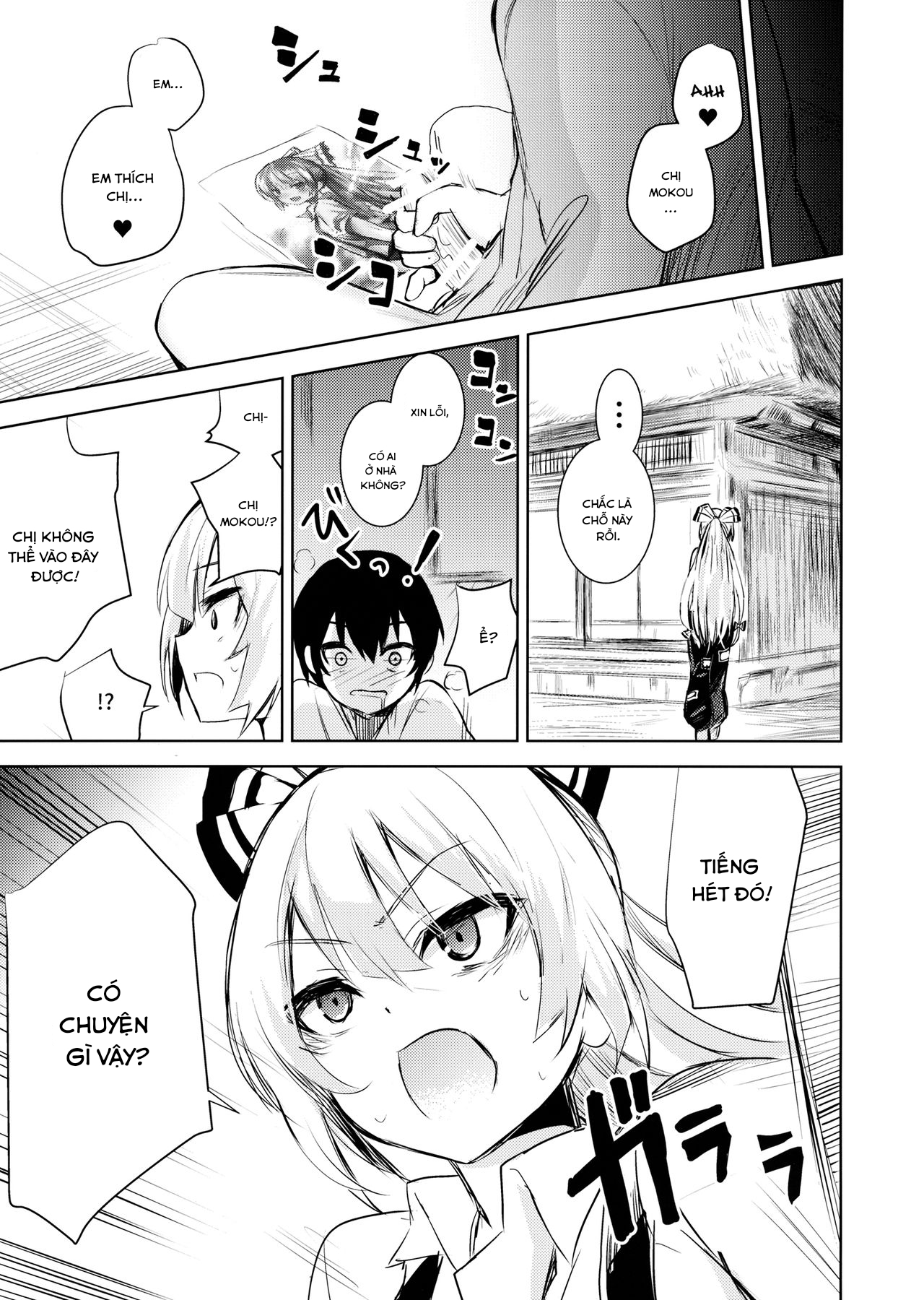 Đọc truyện hentai Chị Mokou và shota(Touhou Project) - Oneshot (chap 1)