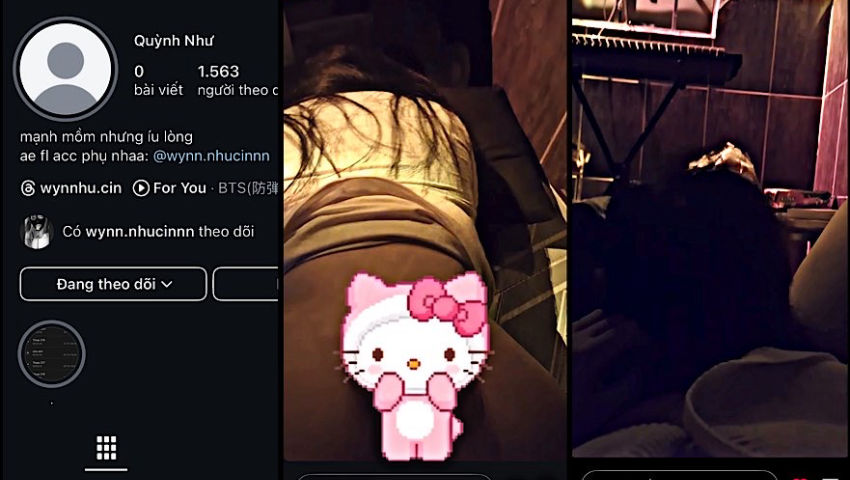 Em Quỳnh vào quán trà sữa cho bạn cùng lớp lếu lều địt xuất trong rồi quay up story phô dâm