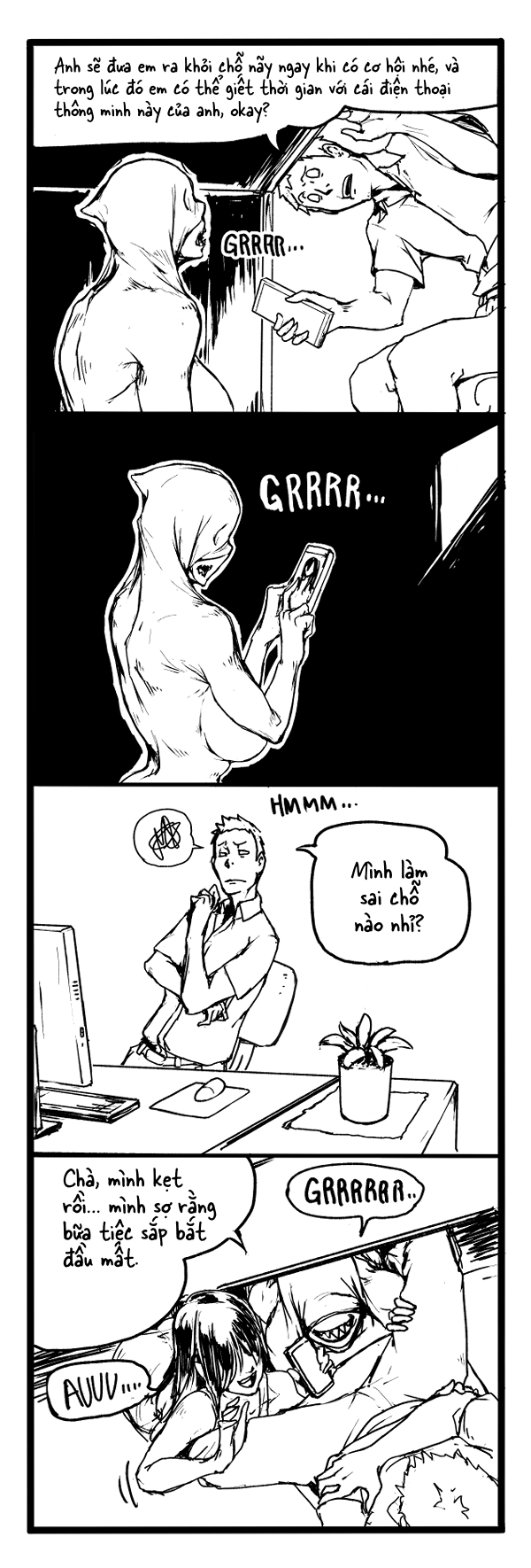 Đọc truyện hentai Ma Với Chả Cỏ - Chap 3 (Siêu ngắn)