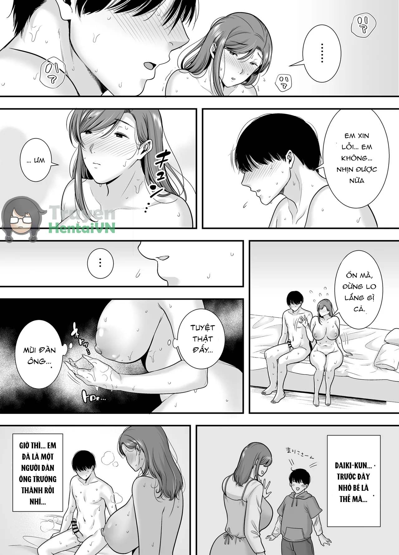 Đọc truyện hentai Mariko và tôi ~ Ngoại tình với một người phụ nữ đã có chồng ở công việc bán thời gian~ - Oneshot