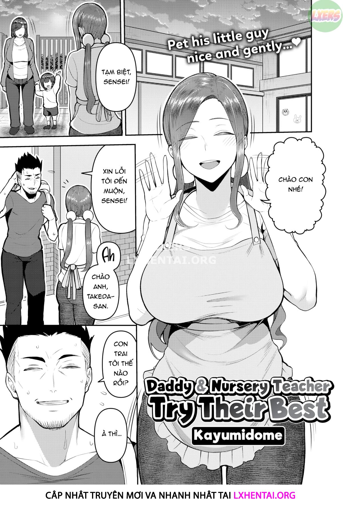 Đọc truyện hentai Bố & Giáo viên Mầm non - Oneshot