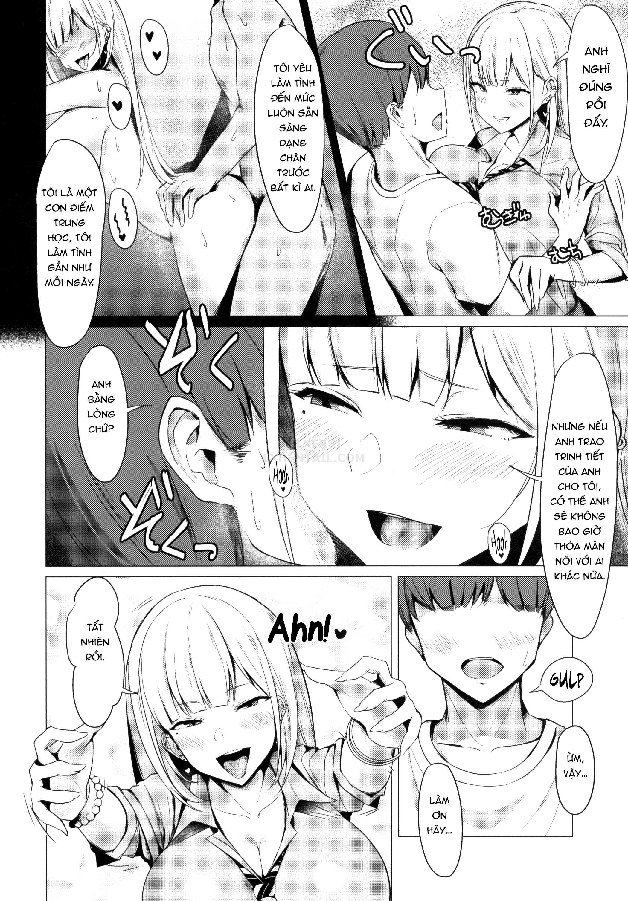 Đọc truyện hentai Fucking A Naughty High School Gyaru. - Oneshot