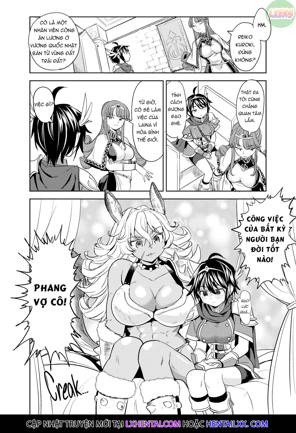 Đọc truyện hentai Tái sinh thành một nữ anh hùng có 5 người vợ quỷ - Chap 1