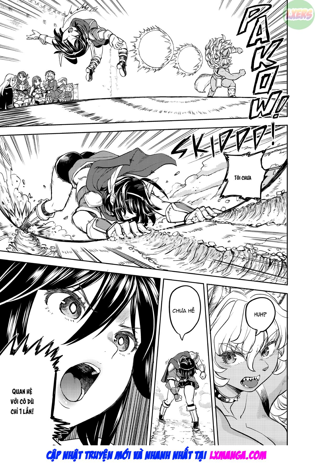 Đọc truyện hentai Tái sinh thành một nữ anh hùng có 5 người vợ quỷ - Chap 6