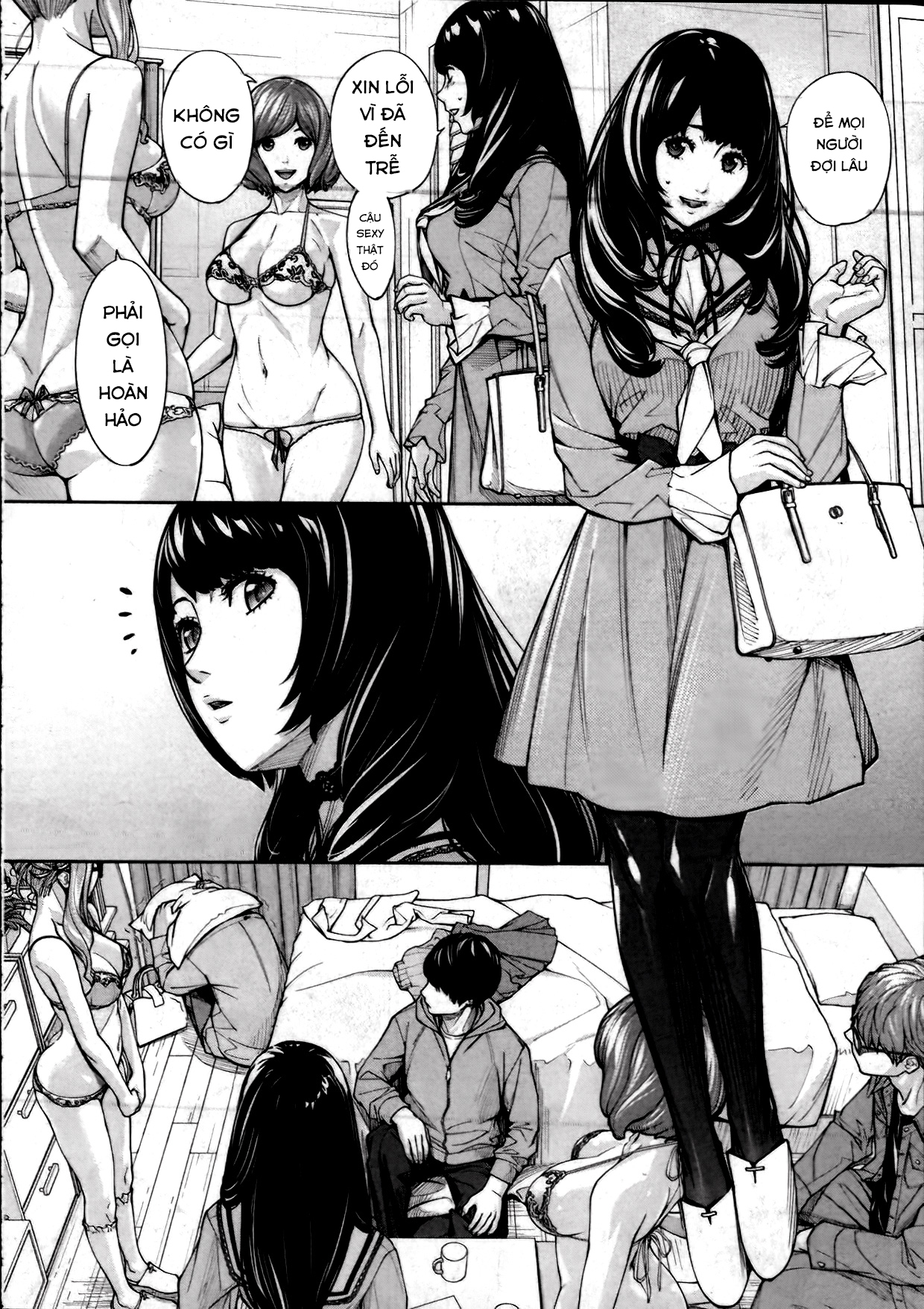 Đọc truyện hentai Yuuzai desu - Chap 2 (bản phèn)