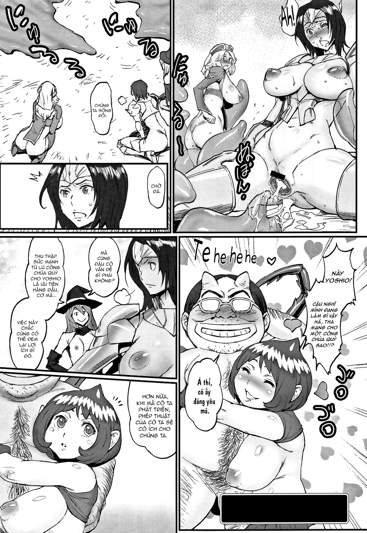 Đọc truyện hentai Hime to Dragon - Chap 4