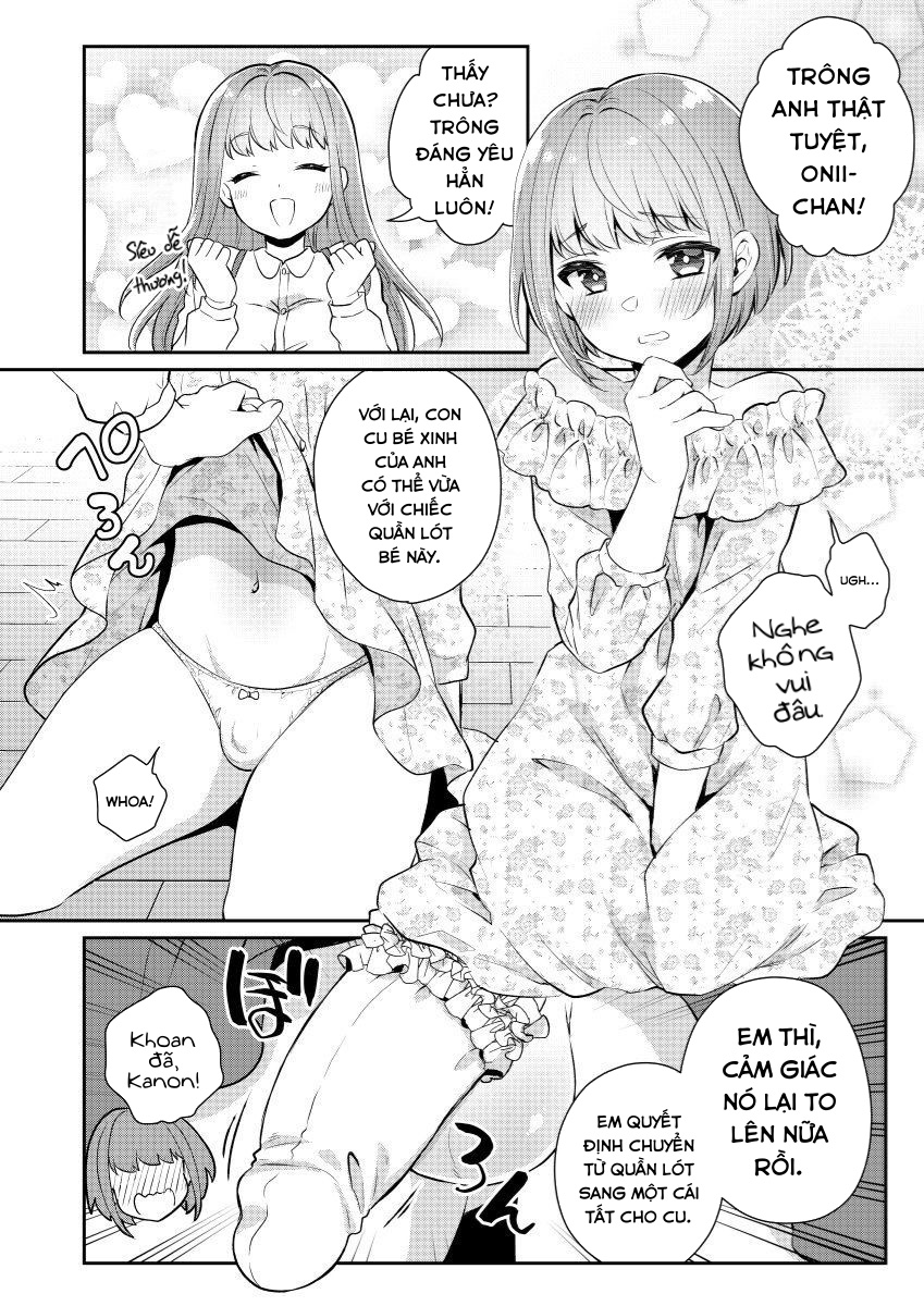 Đọc truyện hentai Okkii Imouto Chicchai Ani - Oneshot