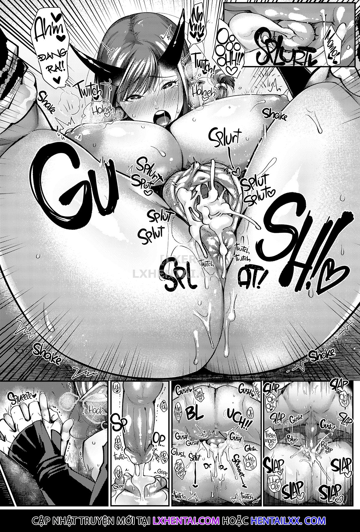 Đọc truyện hentai The Oni and the Fresh Peach - Chap 1