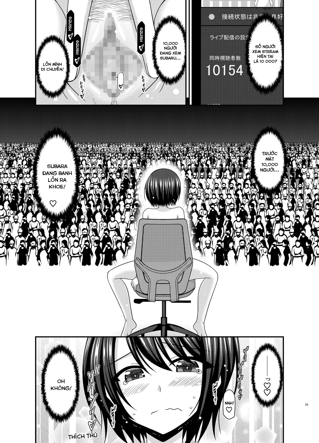 Đọc truyện hentai Đằng sau một buổi live stream - Oneshot