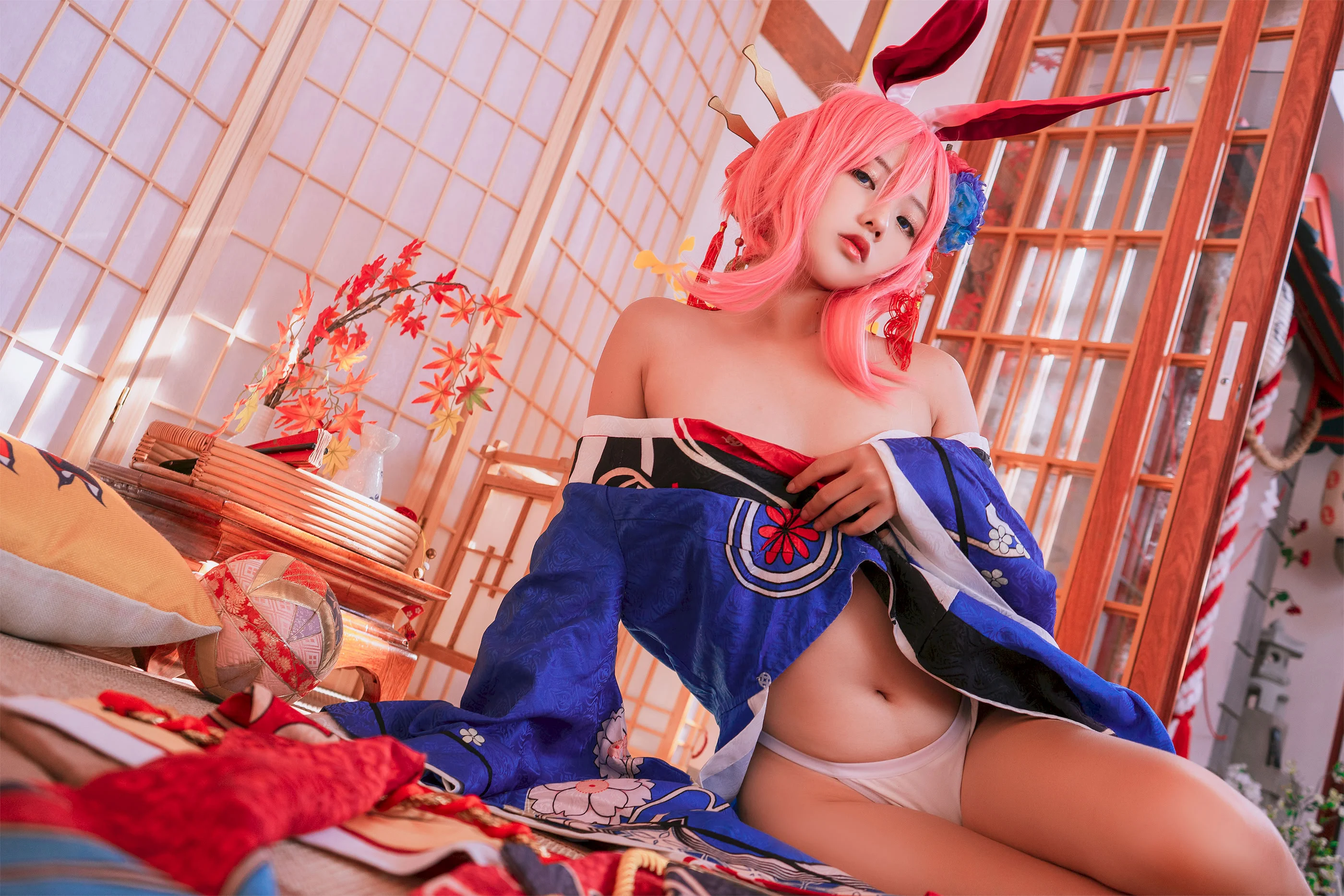 Đọc truyện hentai Tuyển tập Albums siêu phẩm Cosplay - Chap 1183 - Messie Huang - Yae Sakura Honkai Impact 3rd