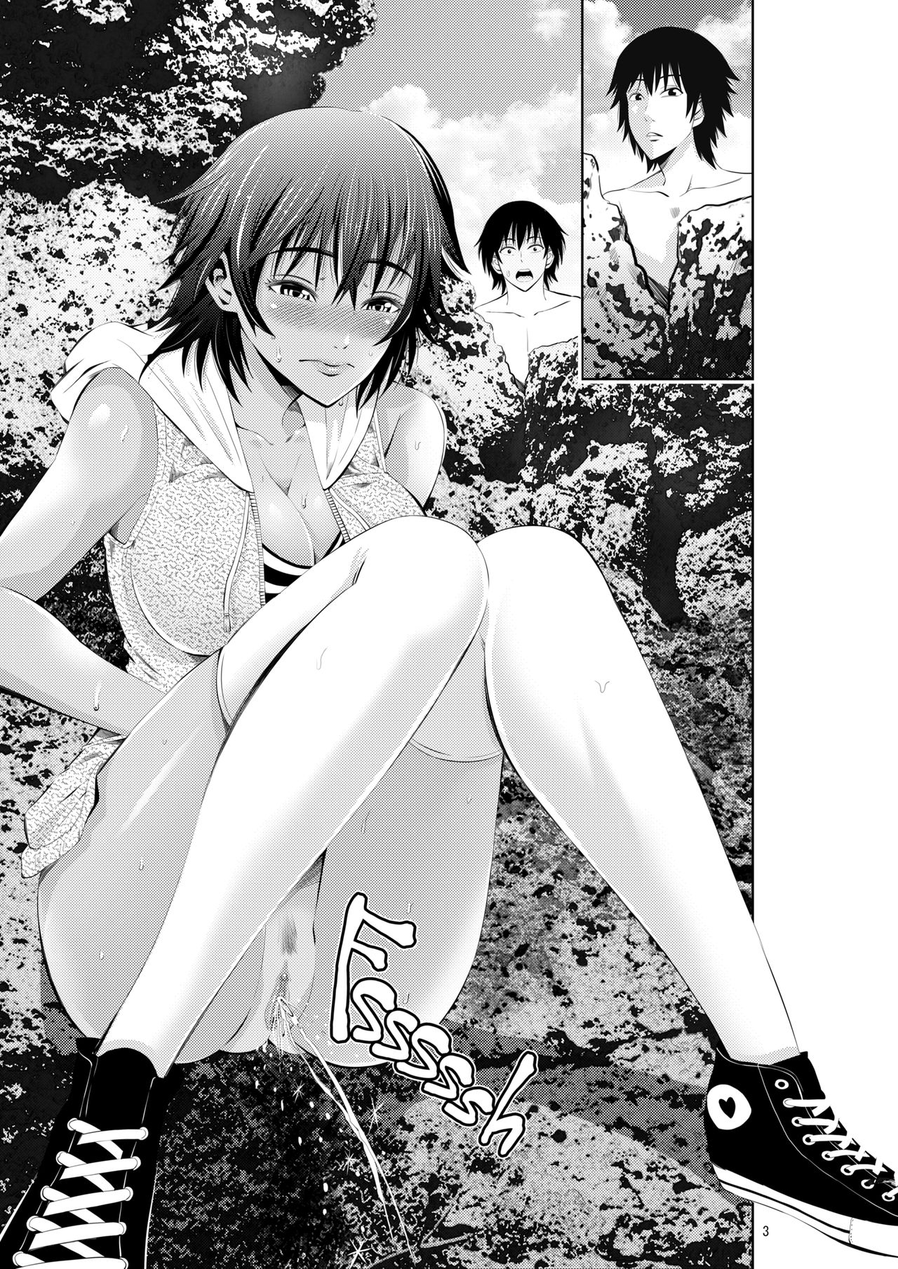 Đọc truyện hentai Tokonatsu Resort Nangoku Musume to NTR Sex - Oneshot