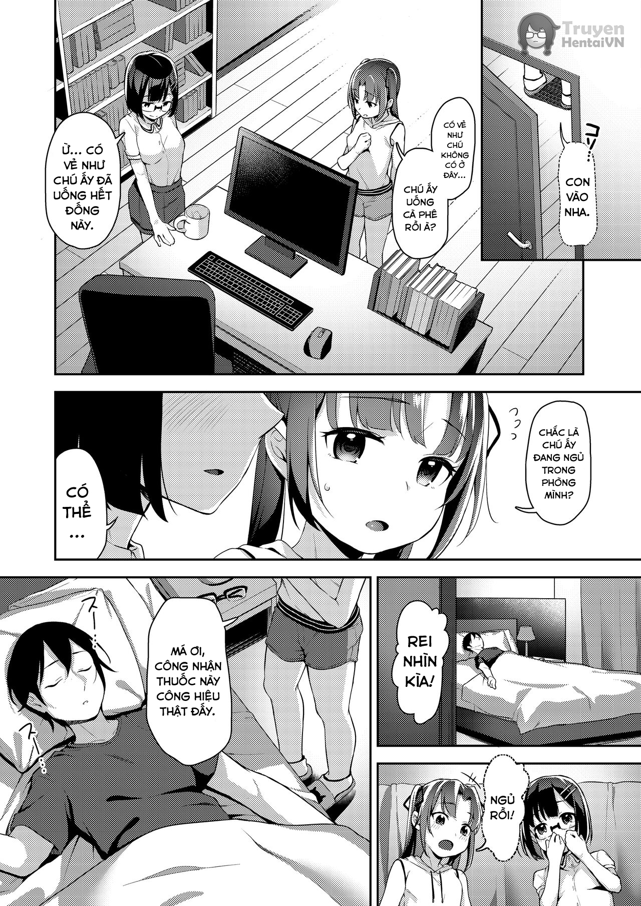 Đọc truyện hentai Aiko và tình yêu của người chú - chap 4