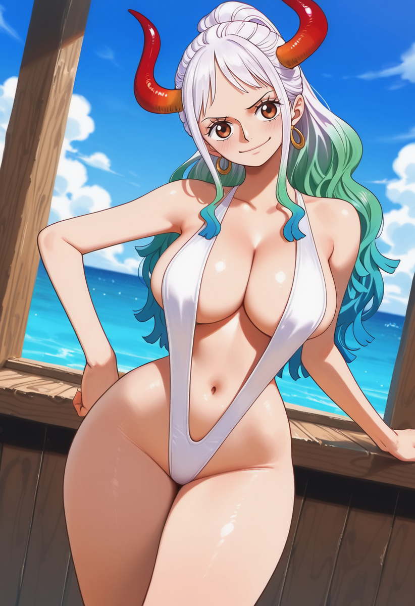 Đọc truyện hentai Tuyển tập Albums Art hentai - Chap 700 - Yamato (OnePiece)