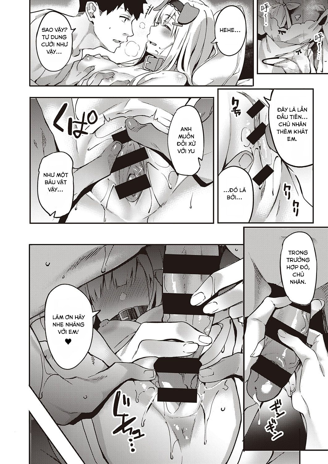 Đọc truyện hentai Hatsujou Koinu Akane-chan - Oneshot