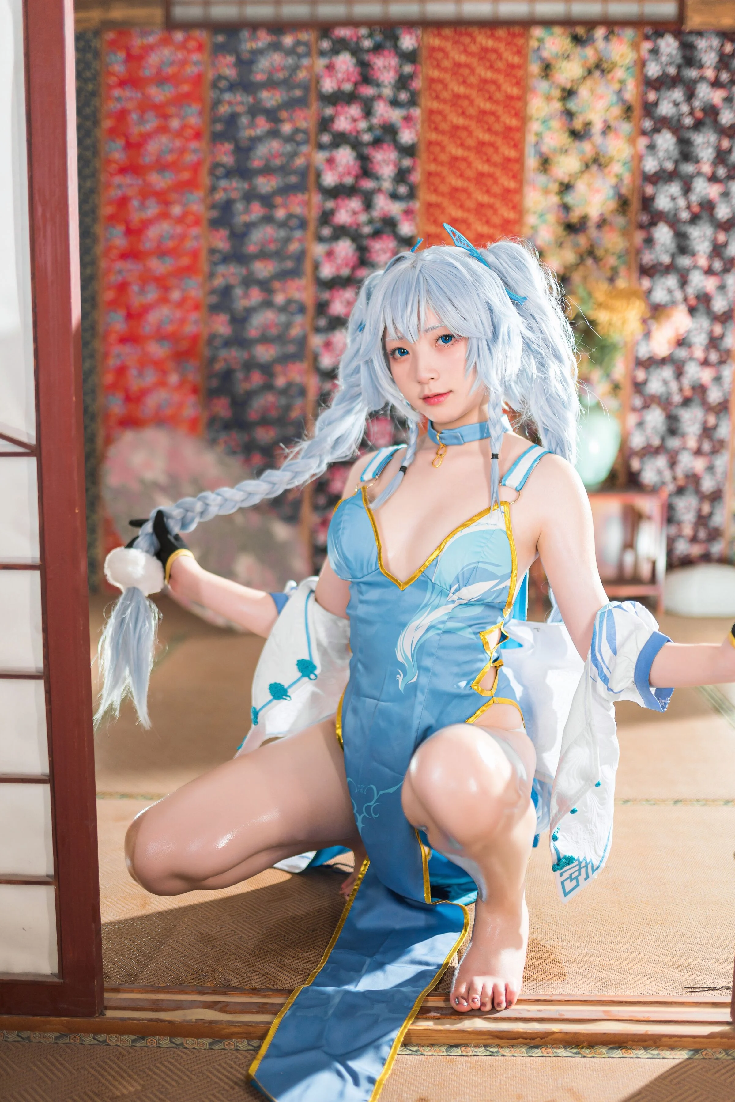 Đọc truyện hentai Tuyển tập Albums siêu phẩm Cosplay - Chap 466 - Flower Bell PA15 - Delphinium Charm