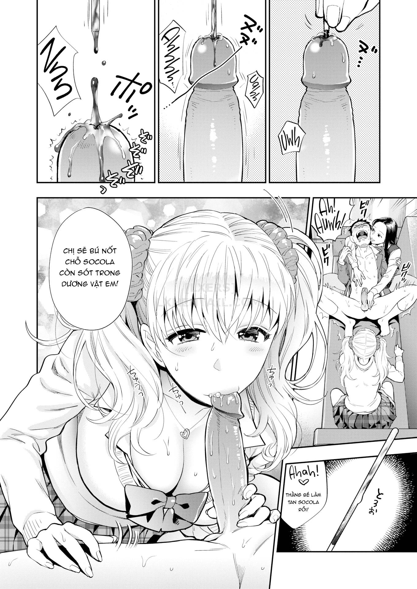 Đọc truyện hentai Doutei Otouto to Bitch Ane - Chap 3