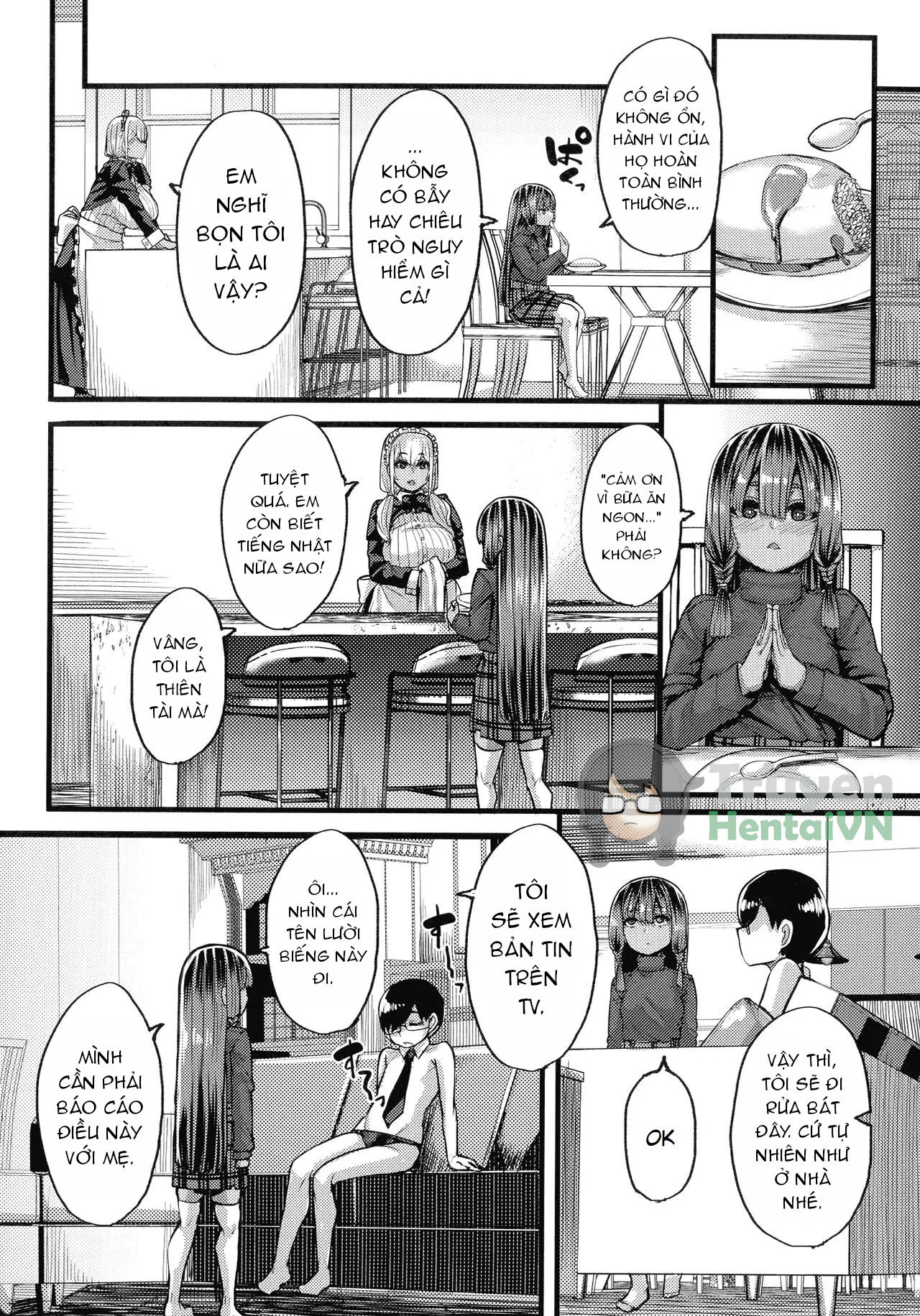Đọc truyện hentai Kasshoku Hime to Himitsu no Keiyaku - Chap 3