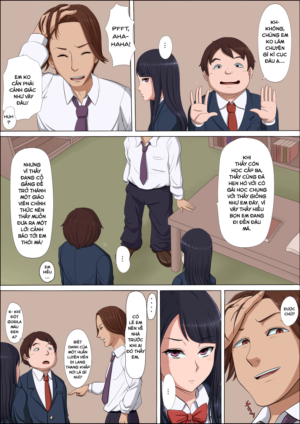 Đọc truyện hentai NETORI nhỏ bạn gái của thằng học sinh béo ú - Chap 1: Con mồi ngon